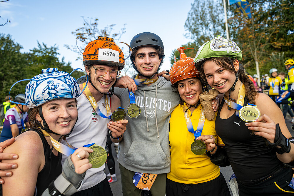 BMW BERLIN-MARATHON Inlineskating: Gemeinsam unterwegs bei BMW BERLIN-MARATHON Inlineskating 2024 @ SCC EVENTS/Tilo Wiedensohler