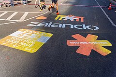 Zalando on the GENERALI BERLIN HALF MARATHON course - SCC EVENTS/Christian Lietzmann