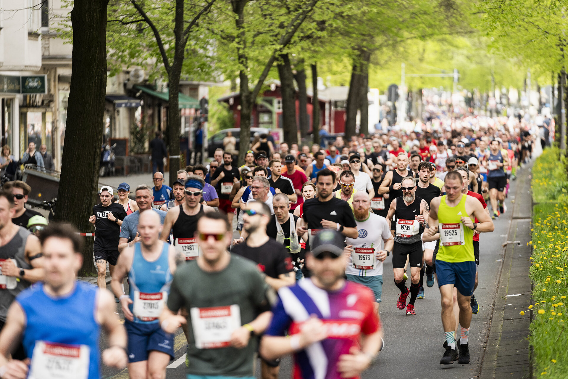 GENERALI BERLINER HALBMARATHON: a variety of runners in 2024 © SCC EVENTS / Sebastian Wells