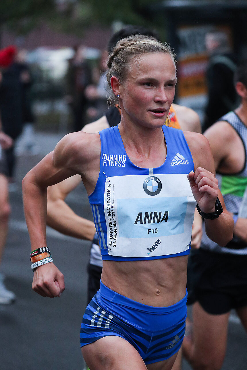 Anna Hahner ist Athletin des SCC EVENTS PRO TEAM und startet nach einer Verletzungspause ohne hohe Erwartungen beim GENERALI BERLINER HALBMARATHON 2019.