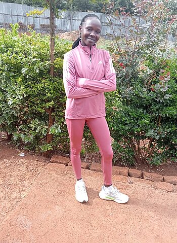 GENERALI BERLIN HALF MARATHON: Portrait of Kenyan runner Caroline Korir © Management of Caroline Korir